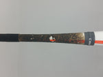 Used Easton Mako 33/30 BB15MK BBCOR Baseball Bat White 2015 Adult 2 5/8 Pine Tar