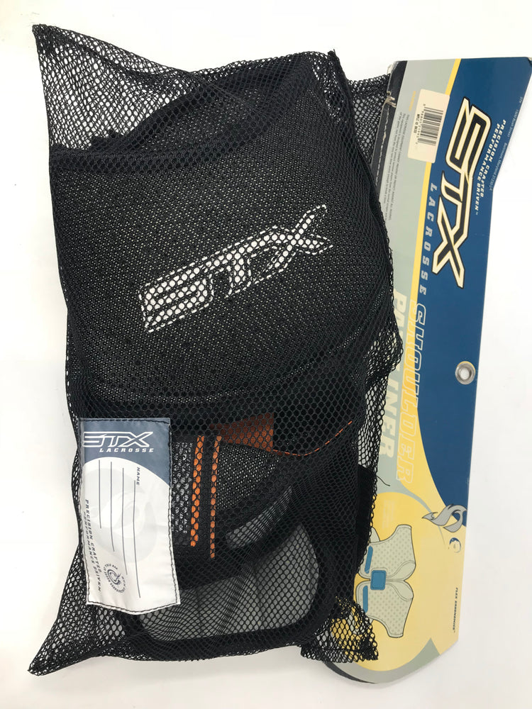 New STX Shoulder pad liner S/M With Caps Black