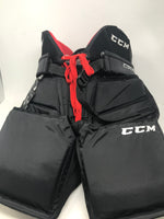 New CCM HPG500 C500 Goalie Pants Junior Medium Black