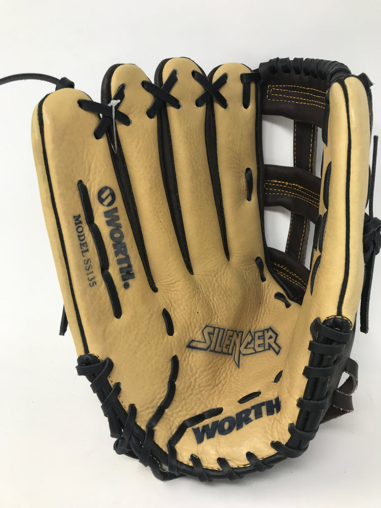 New Worth Silencer Series SS135  13 1/2" Glove LHT Baseball Glove Brown/Tan