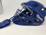 New Diamond Edge Catcher's Helmet DCH-EDGE Royal/Royal Small