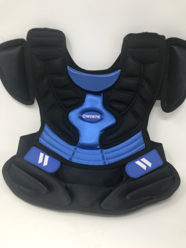 New Worth PRCPWI 13 Inch Intermediate Fastpitch Chest Protector Black/Royal
