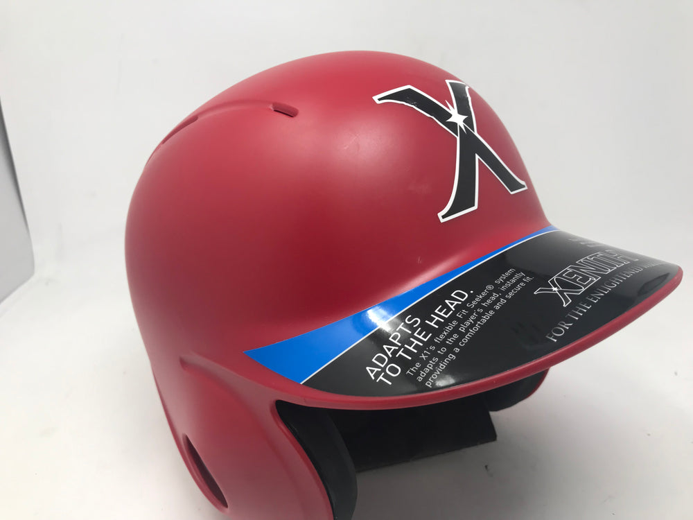 New Xenith X1 Baseball Batting Helmet Large Matte Cardinal Adaptive protection