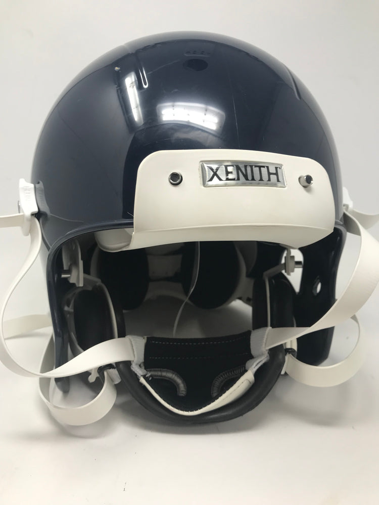 New Xenith X2 Football Helmet Adult Small Navy/White Chin Strap, No FaceMask