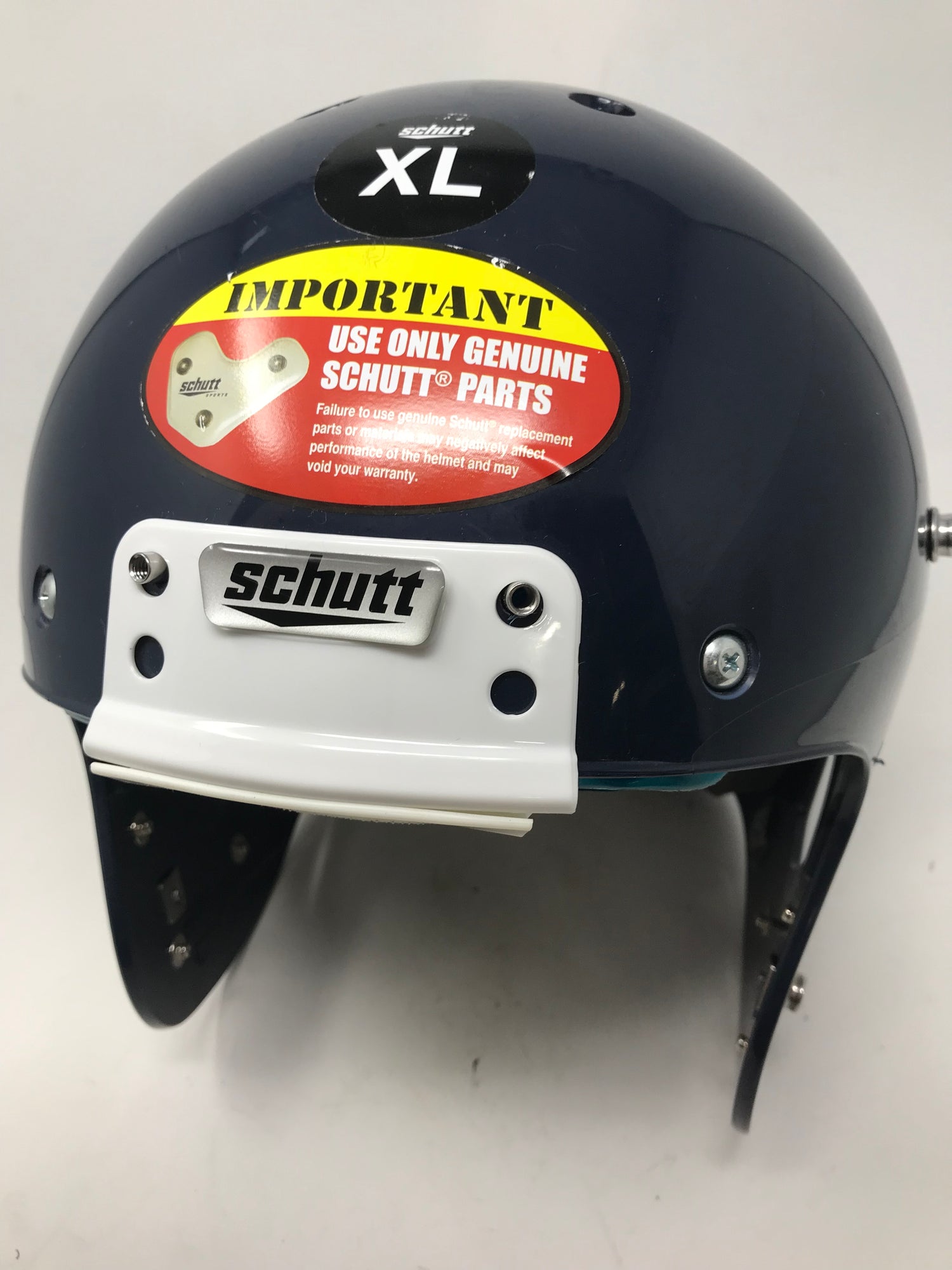 New Schutt XP Hybrid Youth X-Large Football Helmet Navy/Yellow 799002 –  PremierSports