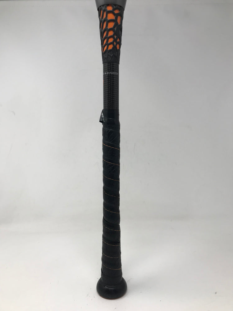 Used DeMarini CF6 CFR14 31/23 Senior League Baseball Bat Silver/Black/Orange