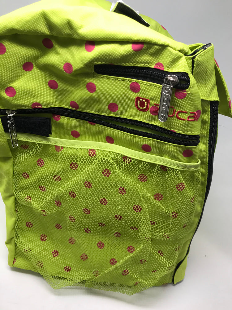 New Other Zuca removable Polka Bots insert Sport Bag (Bag Only) Lime/Pink