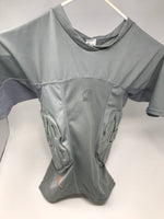 New Shock Doctor ShockSkin 3-Pad Sleeveless Impact Shirt Men's Gray XX_Large