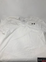 New Under Armour Mens Heat gear Football Penny XLarge White