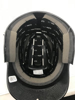 New Other Adidas BTE00098 Triple Stripe Batting Helmet Black/Gray 6 3/8-7 3/8