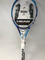 New Head Graphene XT Instinct MP Tennis Racquet - Unstrung White/Blue 4 3/8 - 3