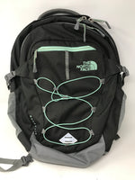 Used North Face Women's Borealis Backpack Zinc Grey Light Heather Surf Green