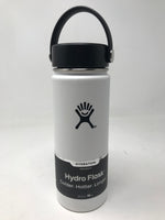 New Other1 Hydroflask, White Flex Cap Wide Mouth 18oz