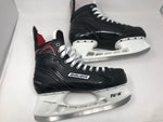 Used Bauer Senior Vapor X350 Ice Hockey Skates Men 10 Black/Red Dynamic Speed