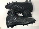 New Adidas Men's Size 11 NastyQuick Mid Football Cleats Black Molded Cleats