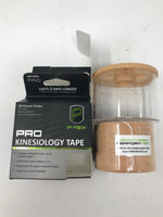 New PTEX Pro Kinesiology Tape 20 Precut Strips Natural
