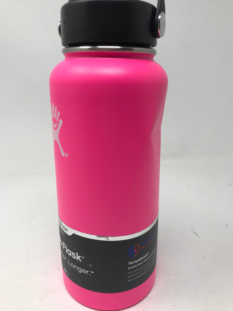 New Other Hydro Flask, Wide Mouth Flex Cap Flamingo, 32 Ounce