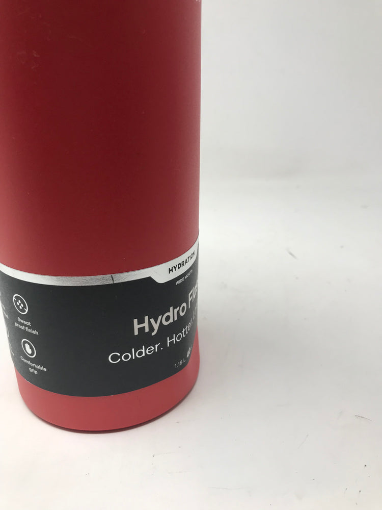 New Other3 Hydro Flask, Wide Mouth Flex Cap Lava, 40 Ounce