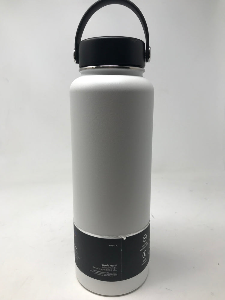 New Other Hydro Flask, Wide Mouth Flex Cap White, 40 Ounce
