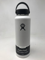 New Other1 Hydro Flask, Wide Mouth Flex Cap White, 40 Ounce