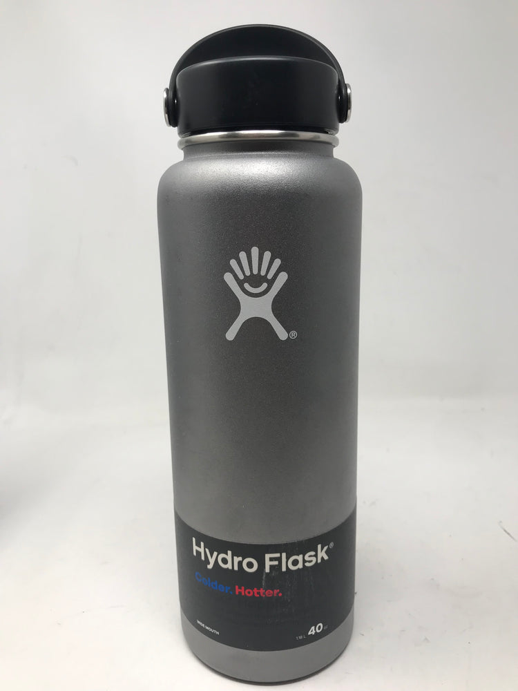 New Other4 Hydro Flask, Wide Mouth Flex Cap Graphite, 40 Ounce