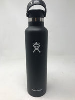 New Other1 Hydrogen Flask Standard Mouth Flex Cap Black, 24 Ounce