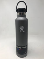 New Other2 Hydrogen Flask Standard Mouth Flex Cap Graphite, 24 Ounce