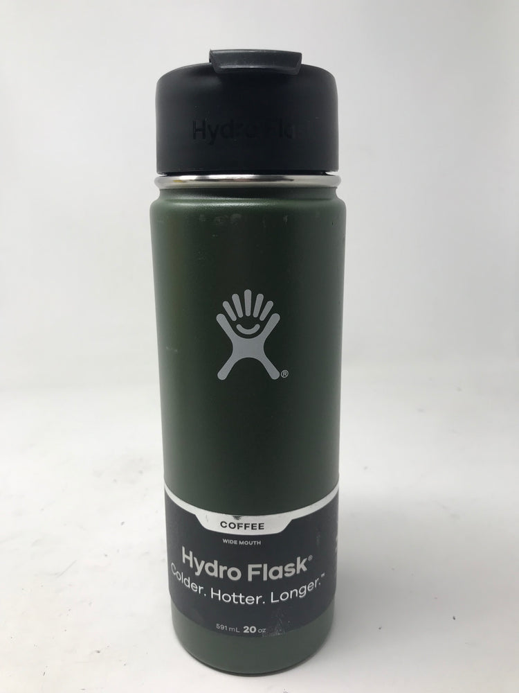 Hydro Flask Bottle, Coffee, Wide Mouth, Black, 20 Ounce