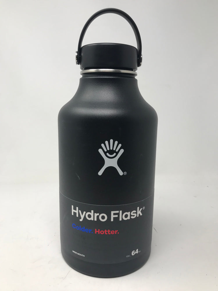 New Other Hydro Flask, Bottle Wide Mouth Flex Cap Black 64 Ounce