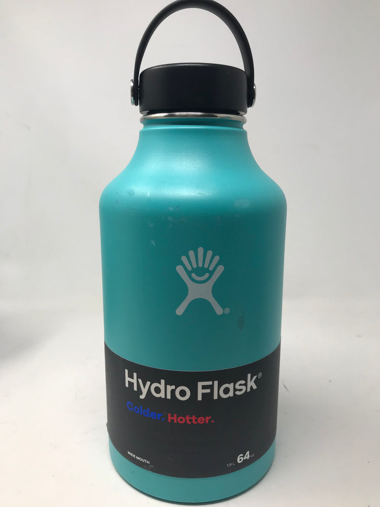 New Other1 Hydro Flask, Bottle Wide Mouth Flex Cap Mint 64 Ounce