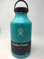 New Other2 Hydro Flask, Bottle Wide Mouth Flex Cap Mint 64 Ounce