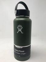 New Other1 Hydro Flask, Wide Mouth Flex Cap Olive, 32 Ounce
