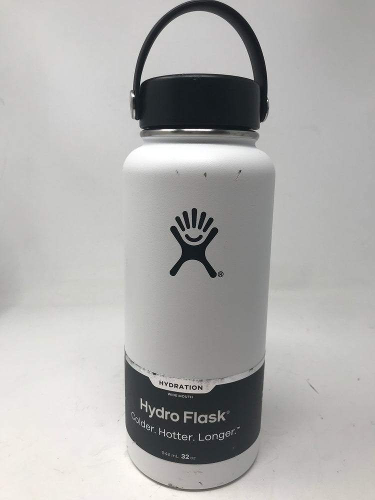 New Other3 Hydro Flask, Wide Mouth Flex Cap White, 32 Ounce