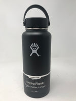 New Other1 Hydro Flask, Wide Mouth Flex Cap Black, 32 Ounce