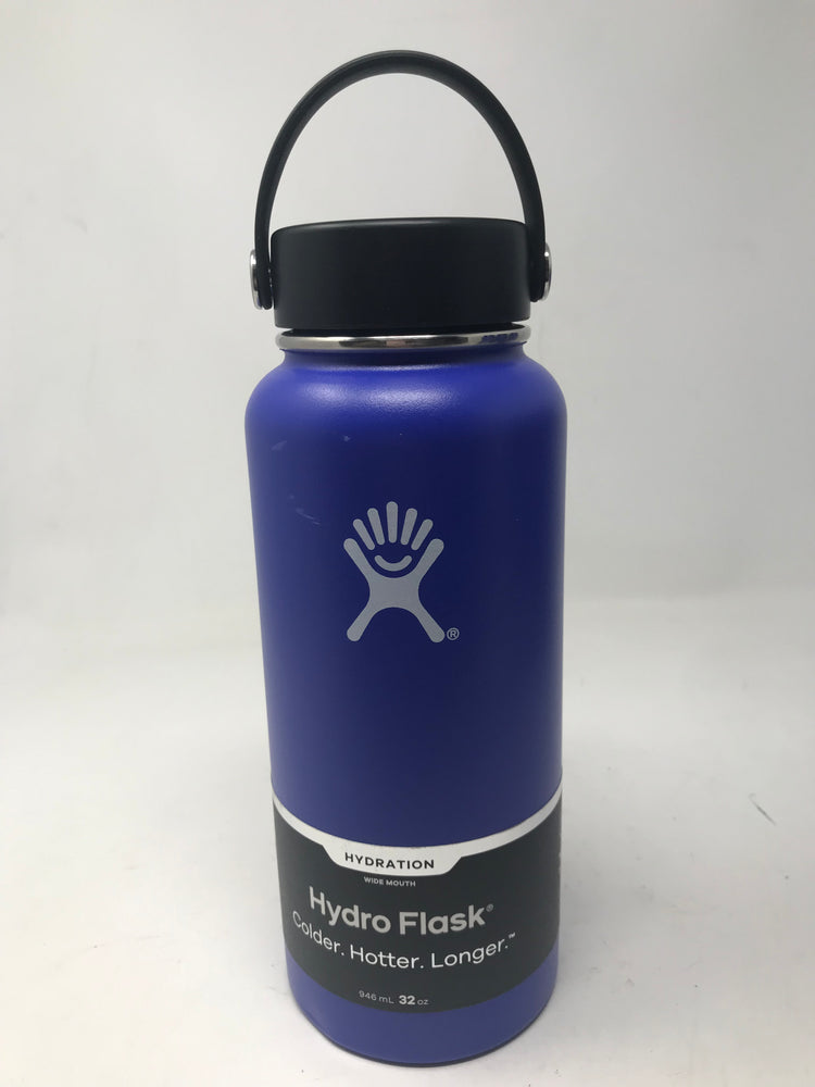 New Other3 Hydro Flask, Wide Mouth Flex Cap Blueberry, 32 Ounce
