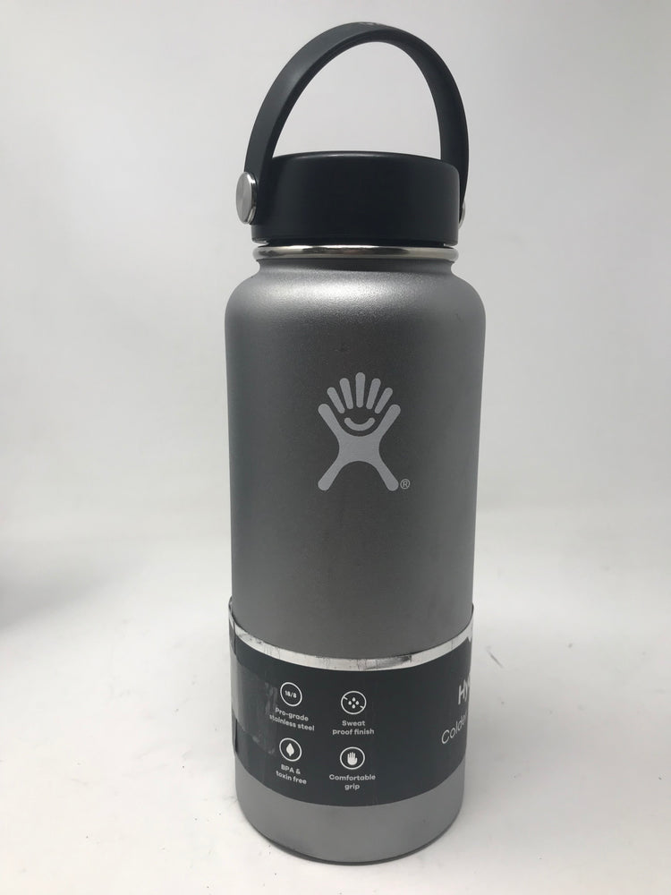 New Other Hydro Flask, Wide Mouth Flex Cap Graphite, 32 Ounce