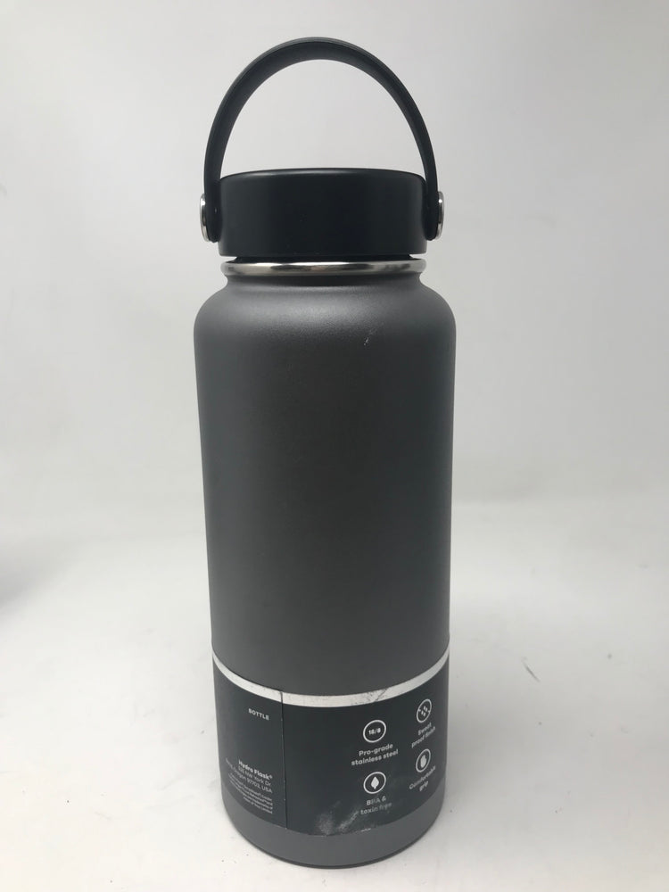 New Other2 Hydro Flask, Wide Mouth Flex Cap Graphite, 32 Ounce