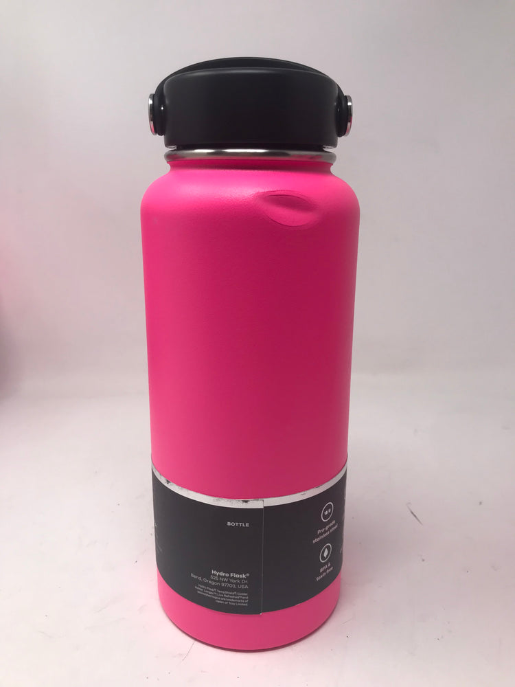 New Other4 Hydro Flask, Wide Mouth Flex Cap Flamingo, 32 Ounce