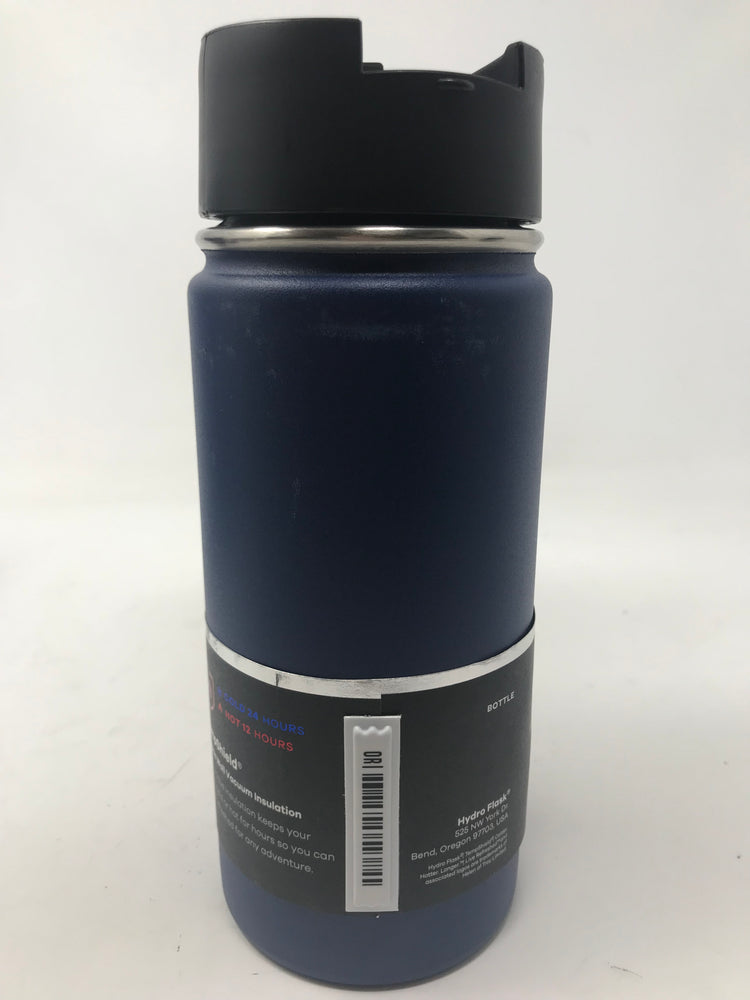 New Other1 Hydro Flask Cobalt 16oz Water Bottle/Coffee Mug, Wide Mouth Flip Cap
