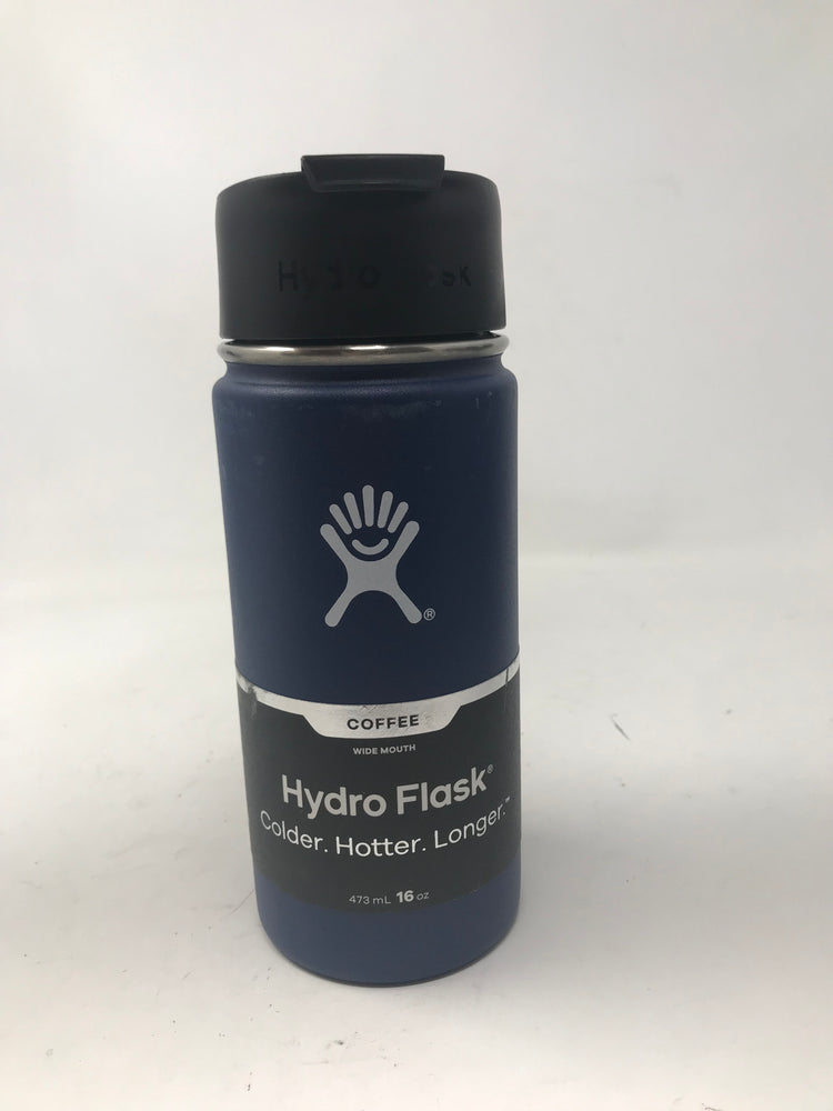 New Other4 Hydro Flask Cobalt 16oz Water Bottle/Coffee Mug, Wide Mouth Flip Cap