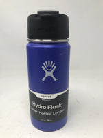 New Other Hydro Flask Blueberry 16oz Water Bottle/Coffee Mug,Wide Mouth Flip Cap