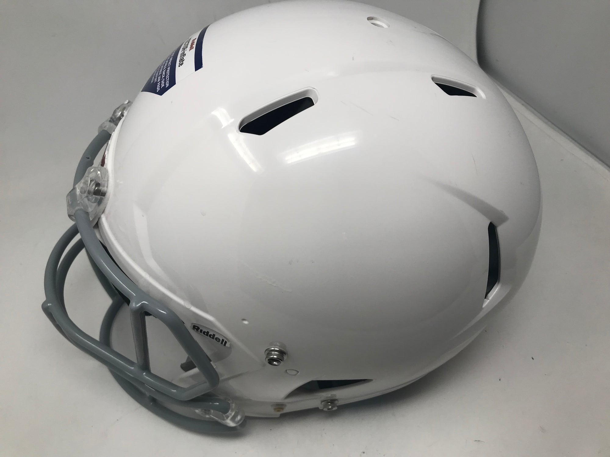 New Other Riddell 8029617 Youth Large/X-Large White/Grey Football Helm – PremierSports New Other Riddell 8029617 Youth Large/X-Large White/Grey Football Helm – PremierSports
