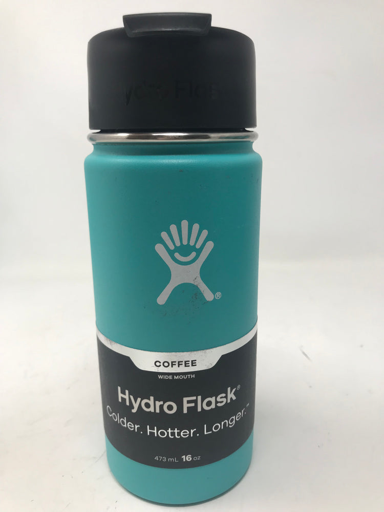 New Other4 Hydro Flask Mint 16oz Water Bottle/Coffee Mug, Wide Mouth Flip Cap