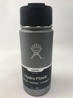 New Other5 Hydro Flask Graphite 16oz Water Bottle/Coffee Mug Wide Mouth Flip Cap