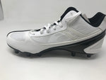 New Adidas Men's Size 8.5 Scorch Thrill Superfly Mid Football Cleat Black/White