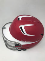 New Easton Junior Natural Grip 2Tone Batting Helmet Red Facemask 6 7/8" - 7 5/8