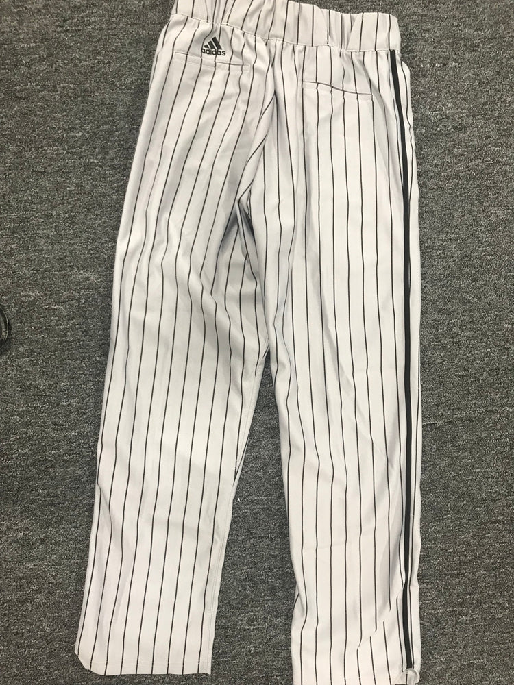 New Under Armour Pin Striped Baseball Pants Men's 36 Gray/Black