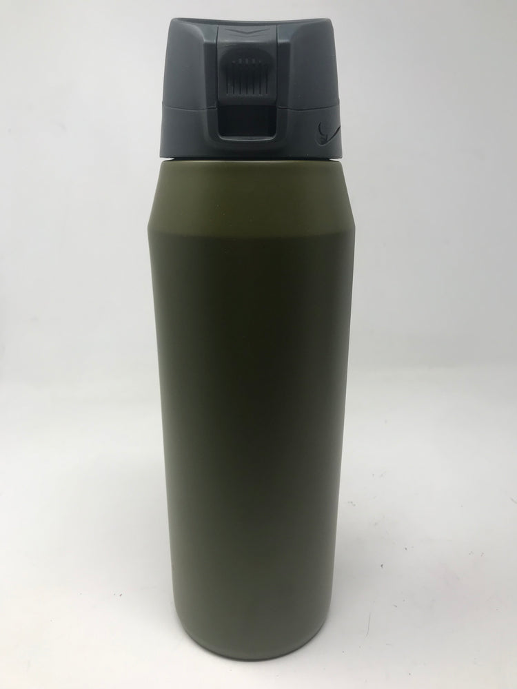 New Other1 NIKE Stainless Steel 32 oz. Olive/Blk Hypercharge Elite Straw Bottle