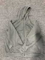 Barely Used Carhartt Men's Rain Defender Gray XXL Sherpa Lined Hooded Sweatshirt