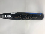 Used Demo DeMarini CF Zen UFX-19 30/20 USA Baseball Bat 2 5/8" Black/Blue